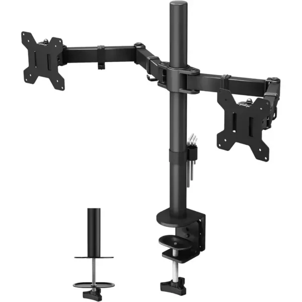 SUPPORT ECRAN PC POUR DEUX MONITEURS 15" à 33" Z022